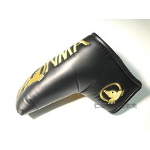 혼마 PU 골프 퍼팅 퍼터 스트레이트 일자형 벨크로 커버, A