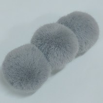 SUNNYDAY HH2 국산 핸드메이드 페이크 퍼 인조 밍크 헤어 자동핀 반머리 반묶음 여성 헤어 악세사리 헤어핀 머리핀