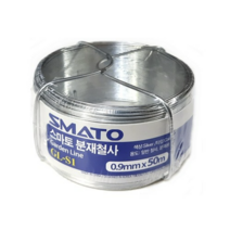 스마토 다용도 철사 와이어 50m, 실버, 4개