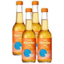 빠른배송 오설록 콤부차 제주영귤 (275ml 2022) x 4 사무실 탕비실