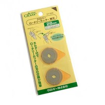 쏘잉스타 크로바 로터리커터 28mm 45mm 원형재단칼 재단커터, 57-504, 1개