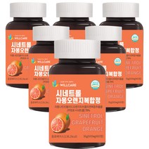 윌케어 시네트롤XPUR 특허원료 자몽오렌지복합정 60정, 6병