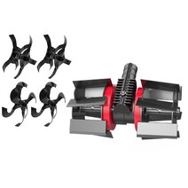 예초기장착 소형 주말 농원 로터리 밭갈이 로타리 고랑파기 세트선택 잡초제거, 오일타입 제초+밭갈기+고랑파기