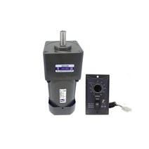 유도전동기 6IK200RGU-CF 200W 220V 단상 AC 기어 감속 속도 제어 모터 가역 + 속도 조절기, 10.36RPM
