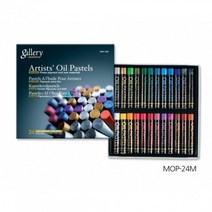 문교 갤러리 오일파스텔 24색 (메탈), 없음