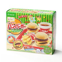 글로벌푸드시스템 크라시에 가루쿡 햄버거과자 만들기세트 22g / 역할놀이/주방놀이, 단품없음