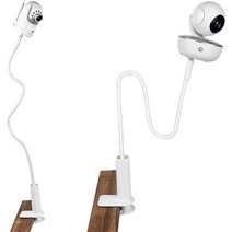 ITODOS (업데이트 버전) 구즈넥 베이비 모니터 마운트 Arlo Motorola 베이비 모니터 및 대부분의 범용 모니터 카메라와 호환 68.6cm(27인치) 길이 안정적