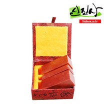 신진사 각종 전각돌 세트 모음(신몽고석 부용석 녹석 해월석 황아석 홍화석), 황아석세트/7푼