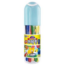 종이나라 크레팡 6색 가는심 어린이집 유치원 초등학교 신학기 졸업 선물용품 미술용품, 10개