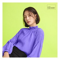 [르블랑페이우] () 시그니처 프릴 블라우스 2종