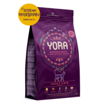 [공식수입사 정품] 요라 캣 1.5kg YORA Adult Cats 동애등에 단일단백질 62.5% (375g x 4개), 요라 어덜트 캣 1.5kg / 동애등에 62.5%
