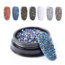 유리미 3D 다이아 픽처 7종 중 택1 네일 아트, 1개, 05_블루사파이어