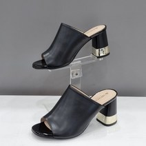 여성 소가죽 7cm 뮬 118058dx