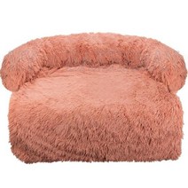 강아지고양이 하우스 대형 개 침대 소파 푹신한 애완 동물 집, Pink+M