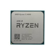 AMD Ryzen 5 3400G R5 3.7 GHz 쿼드 코어 8 스레드 65W CPU 프로세서 YD3400C5M4MFH YD340GC5M4FI 소켓 AM4 팬 없음 중고