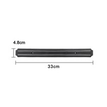 마그네틱 벽 마운트 스트립 나이프 홀더 33-55CM 금속 칼 주방 바 보관 블록용, 01 33cm