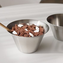 [리본제이]국내 제작 304 스텐 무광 빙수볼 (중) 15cm, 단품