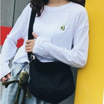 SUSU 0495 무지 에코백 2컬러 1개