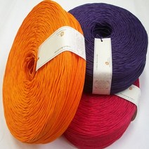 친환경 한지공예용 지끈 1000M 종이끈 포장끈 칼라끈, 보라색