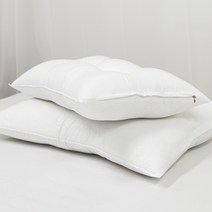 국산 포근하고 깨끗한 호텔 구름 경추 베개 솜 50x70, 화이트