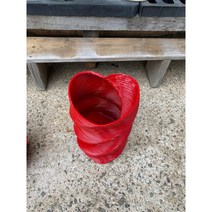 3D프린팅 업사이클링 플라스틱 하트 화분 (30*17.5), 파랑
