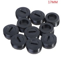전동공구부품 켓어탭터세트 10pcs 검은 플라스틱 나사 탄소 브러시 홀더 모자 케이스 Dia. 12mm/13mm / 14m, 06 As Pic Show