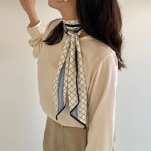 [엔비] 오션 롱 스카프 쁘띠 여성 미니 사각 백참 봄 가을 코디