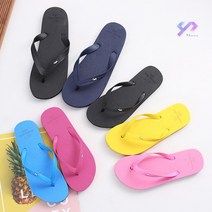 와이제이 국내 당일 발송 스트랩 경량쪼리 플리플랍 쫄리슬리퍼 YJ0164