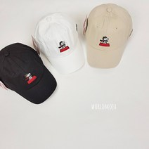 에이나인 스누피볼캡 캡모자 국산 아동모자 야구모자 챙모자