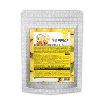 타코 레몬 아이스티 파우더(리필팩) 1kg, 단품