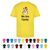 TCF-025 우리는 가족 패밀리티셔츠 (인쇄변경가능)