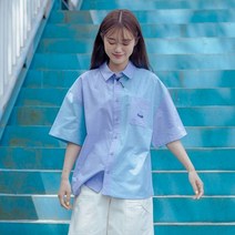 [천삼백케이] [데이라이프] 데이라이프 로고 옥스포드 셔츠