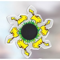 포켓몬 피카추 피젯 회전 만화 실행 동적 음소거 회전 회전 탑 스피너 어린이, pikachu1