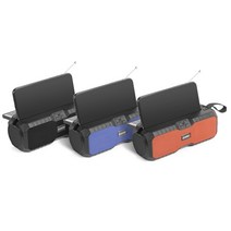 감성블루투스스피커 소형 가성비 스피커 태양열 무선 1200mah 내장 리튬 배터리 fm 라디오 서브우퍼 사운드 바 슈퍼 베이스 사운드 박스 홈 시어터 소품, 와 함께