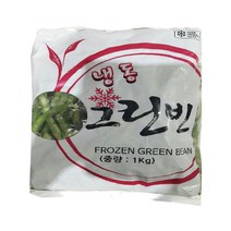 (무)(냉동)그린무역냉동그린빈, 1L, 1kg, 5개