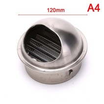환기구 환풍구 환기창 스테인레스 스틸 벽 천장 에어 벤트 덕트 환기 배기 그릴 커버 캡, 120mm