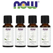 (4팩 기획) 나우푸드 솔루션 자스민 오일 아로마테라피 디퓨저 재스민오일 30ml