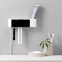 O2케어 헤드형 벽걸이 칫솔살균기 BS-3000, 화이트