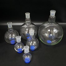 25/50/100/250/500/1000/2000ml 24/29 단일 목 둥근 바닥 플라스크 끓는 숏 표준 접지 입, 10 1000ml