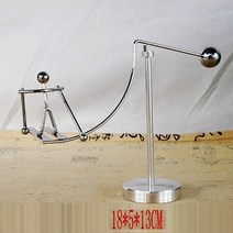 키네틱 아트 뉴턴 진자 운동 회전 perpetual motion 그네 천체 지구 모델 운동 궤도 회전 가제트 홈 장식 예 장식, 2