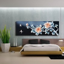 장미 은나비 부조액자 3p [W0B79F6]