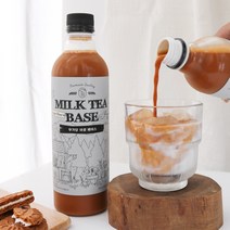 마녀의부엌 무가당 밀크티베이스 아쌈, 1개, 1개, 500ml