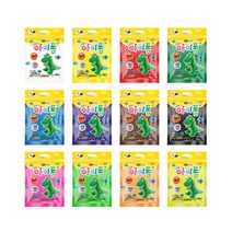 아모스 아이폼 클레이 파우치 10p, 초록, 50g