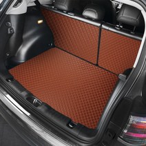 지엠지모터스 퀼팅가죽 차박 트렁크매트 분리형 풀세트, 지프 컴패스 2022년형