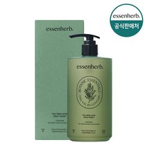 [에센허브] 티트리 아크네 데일리 워시 500ml, 단품