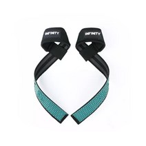 인피니티 프로 그립 손목스트랩 논슬립 파워리프팅 헬스 웨이트 부상방지 1세트, 민트