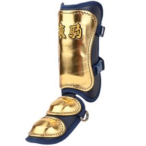 도쿠마 도코마 정강이보호대 풋가드 야구보호대(골드네이비), 골드네이비