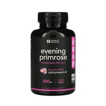 스포츠리서치 감마리놀렌산 GLA 오일 달맞이꽃 종자유 500mg 240정