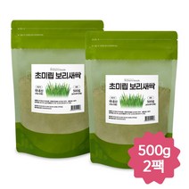 장흥 보리새싹 분말 초미립 보리순 가루 500g/2팩