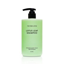 [더퓨어로터스] 제주 연꽃잎 무실리콘 중건성 샴푸 (450ml), 단품